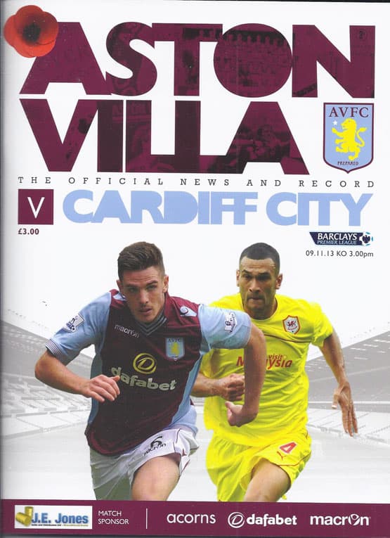 Aston Villa FC v Cardiff City FC